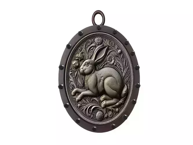Rabbit Animal Pendant