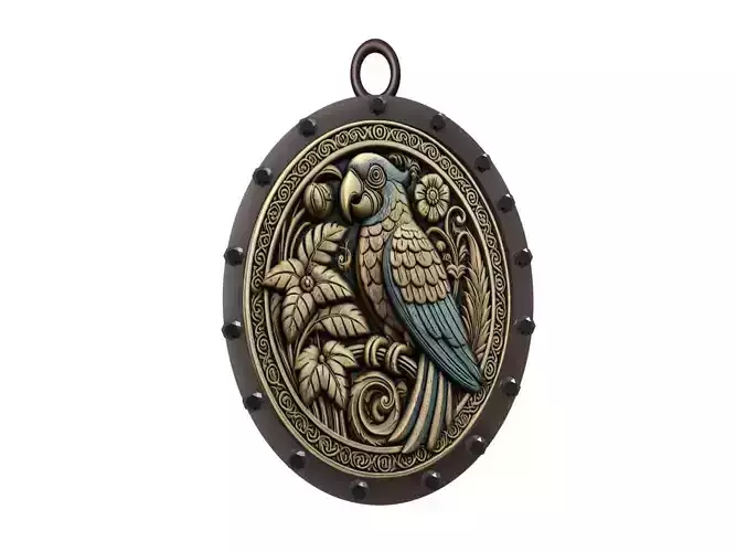 Parrot Animal Pendant