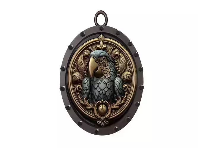 Parrot Animal Pendant