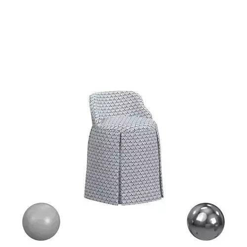 Meha Vanity Chair Sadhil Blue