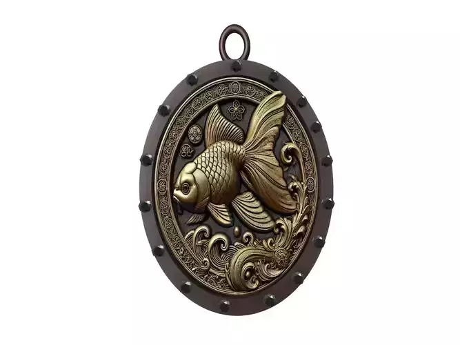 Goldfish Animal Pendant