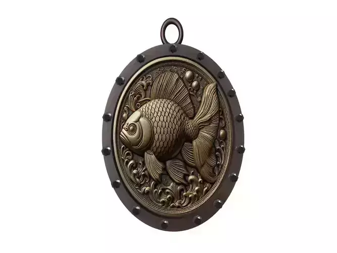 Goldfish Animal Pendant