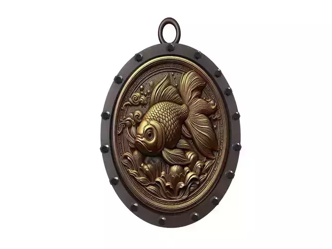 Goldfish Animal Pendant