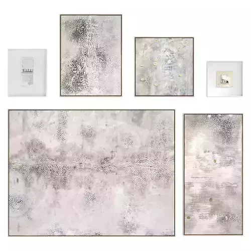 Abstract Painting Frame Set 02