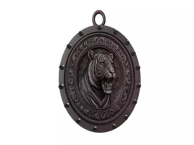 Tiger Animal Pendant