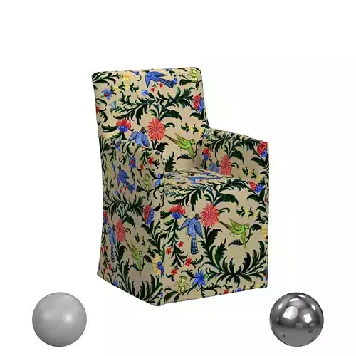 Rekha Slipcover Dining Chair Trayi Multi Accent Chair