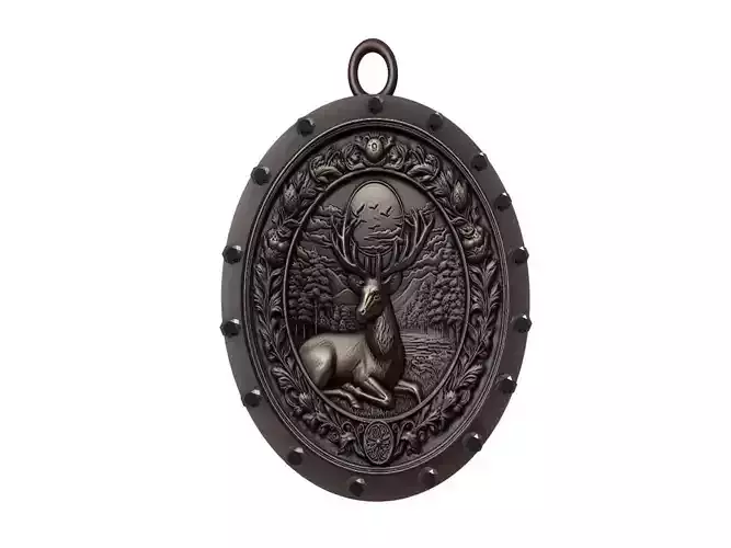Deer Animal Pendant