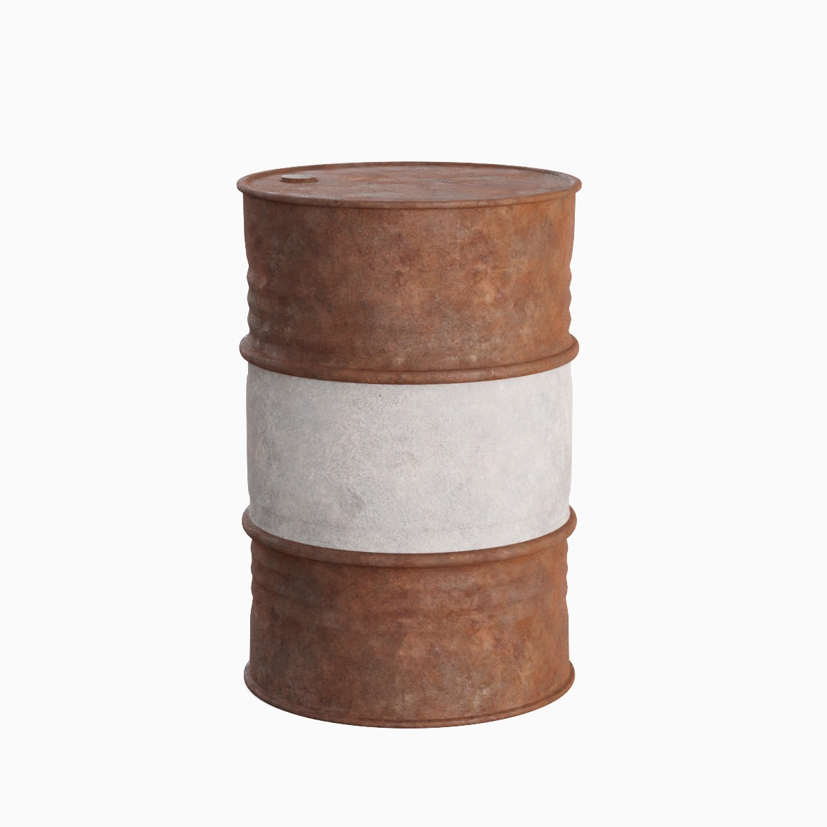 Steel Barrel Set 3D model_27