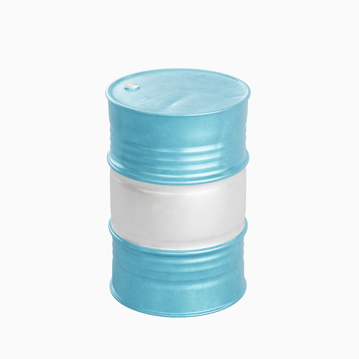 Steel Barrel Set 3D model_6