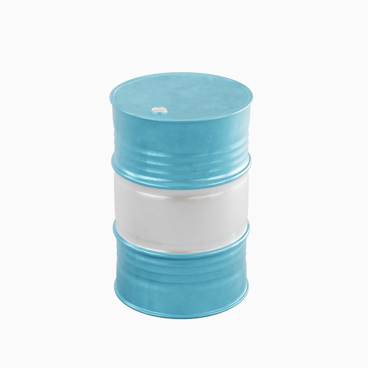 Steel Barrel Set 3D model_5