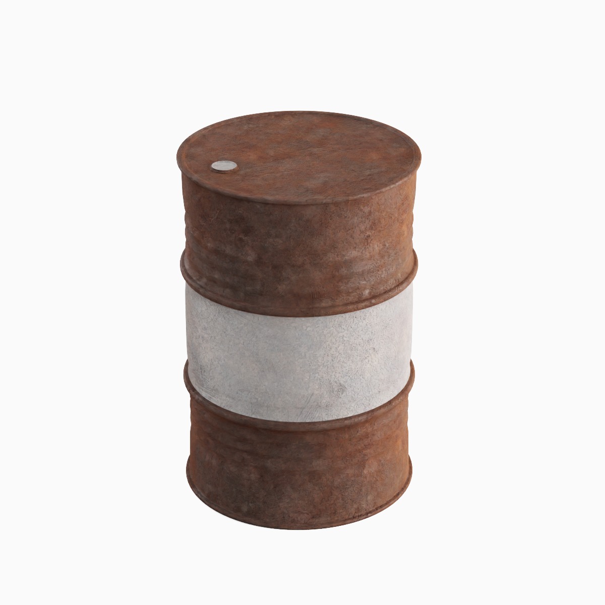 Steel Barrel Set 3D model_28