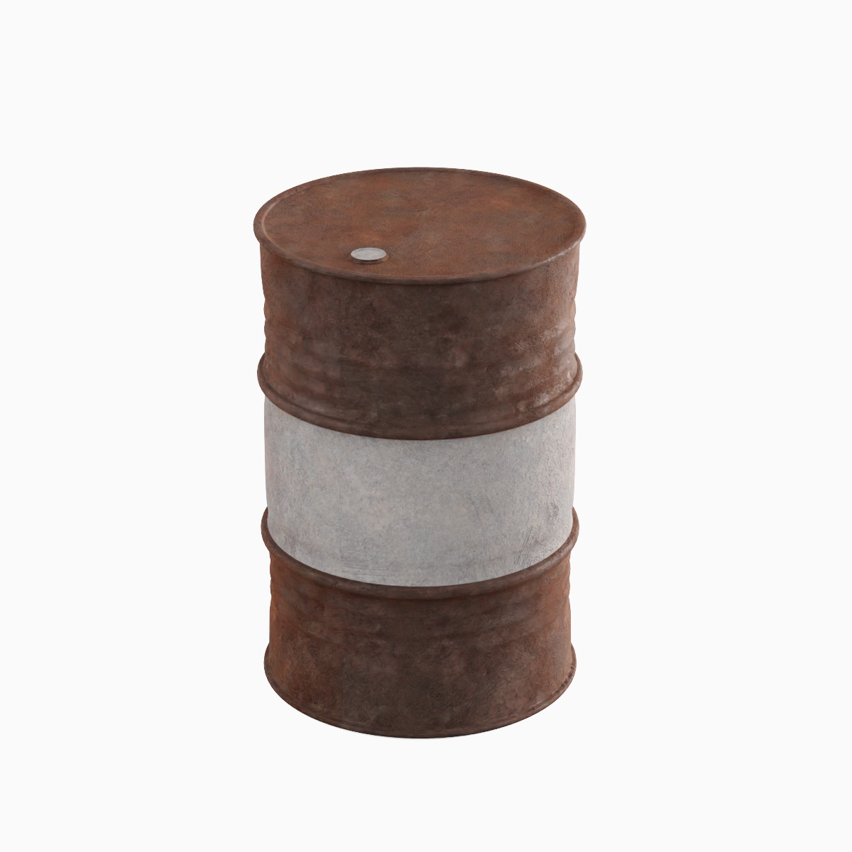 Steel Barrel Set 3D model_29