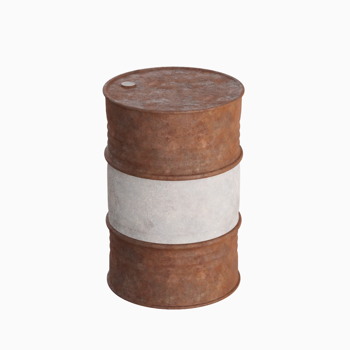 Steel Barrel Set 3D model_30