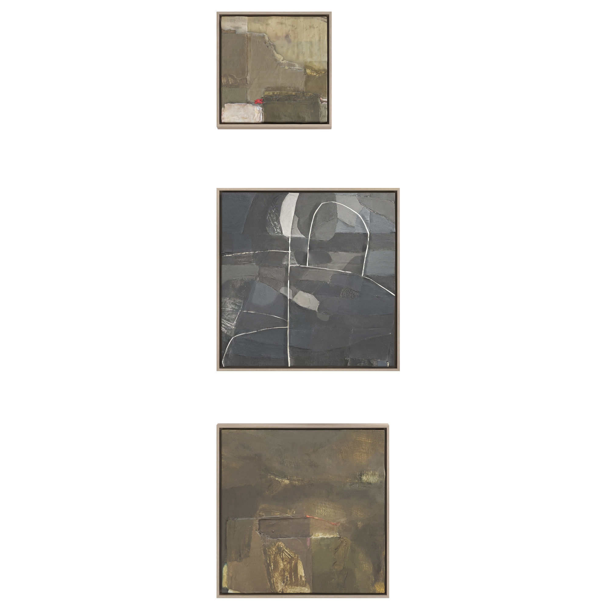 Abstract Painting Frame Set 05 3D model_3