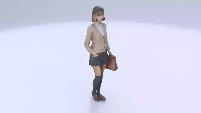 woman Preppy Elegance