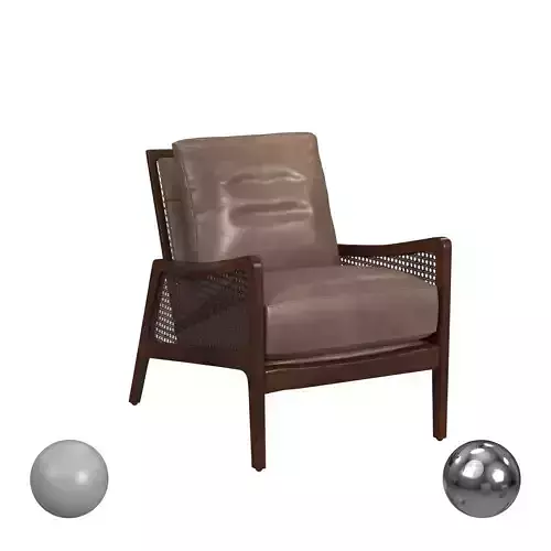 Safavieh Couture Moretti Wood Frame Accent Chair