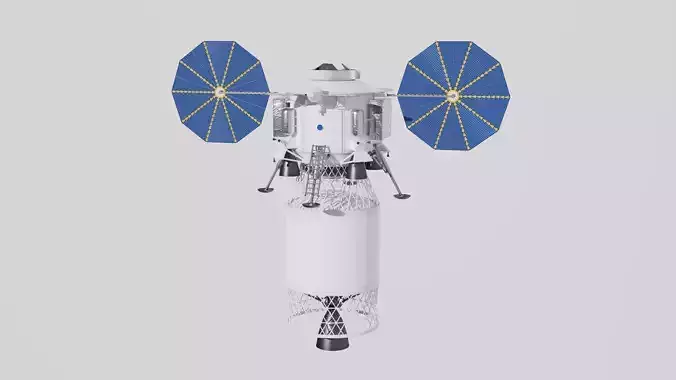 3D Lanyue-Blender-FBX-3D Model 3D model