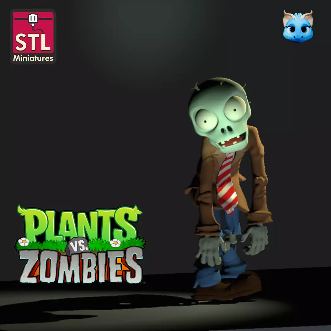 Inspired by a Zombie and a Defense Plant - STL Download 3D print model