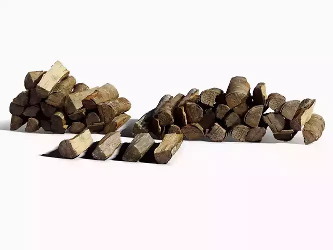 Black Cherry Firewood Pieces 01