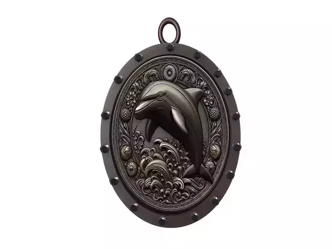 Dolphin Animal Pendant