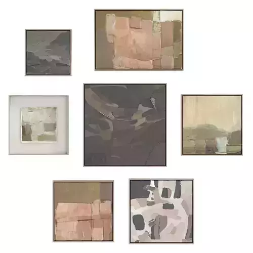 Abstract Painting Frame Set 10