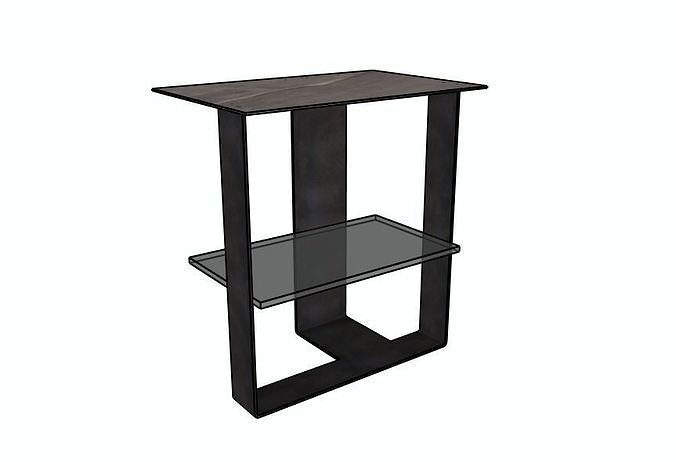 Domito Side Table by Chuck Moffit 3D model