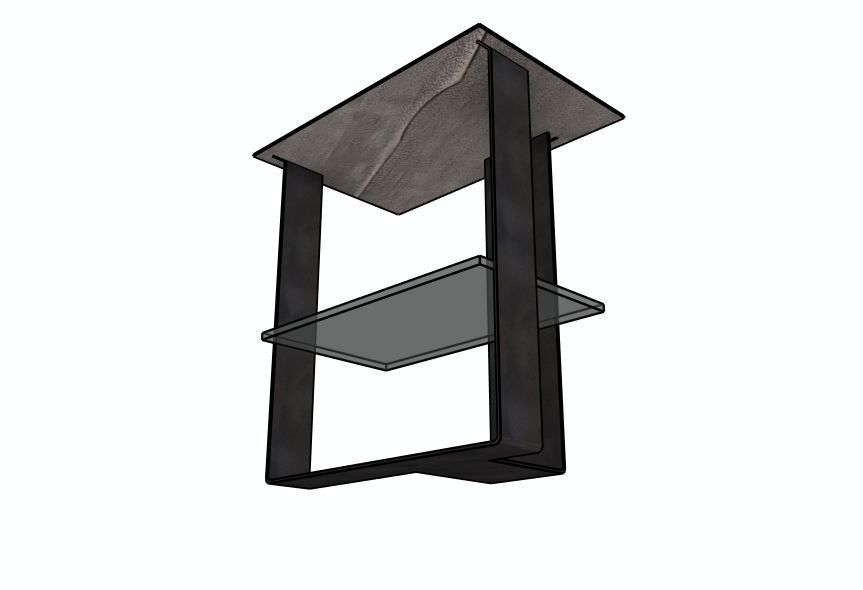 Domito Side Table by Chuck Moffit 3D model_3