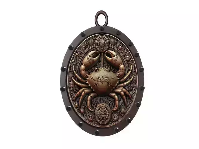 Crab Animal Pendant