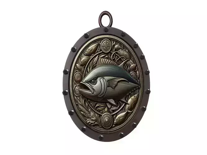 Tuna Animal Pendant