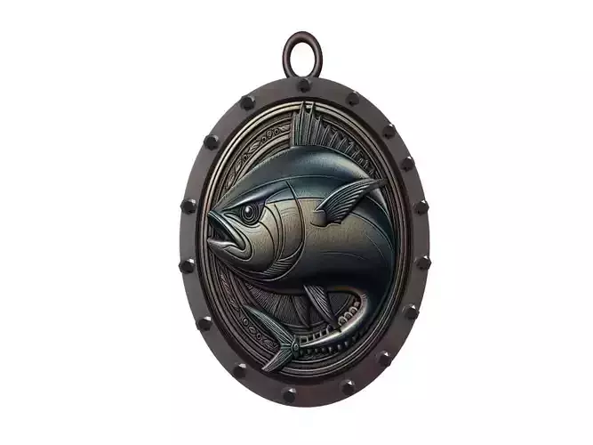 Tuna Animal Pendant