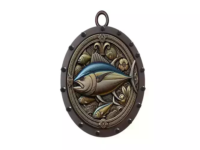 Tuna Animal Pendant