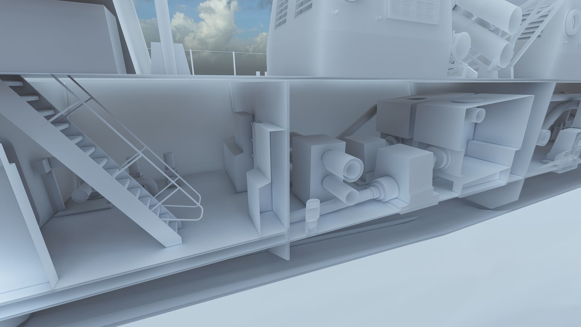 Victory Class Corvette 3D model_30