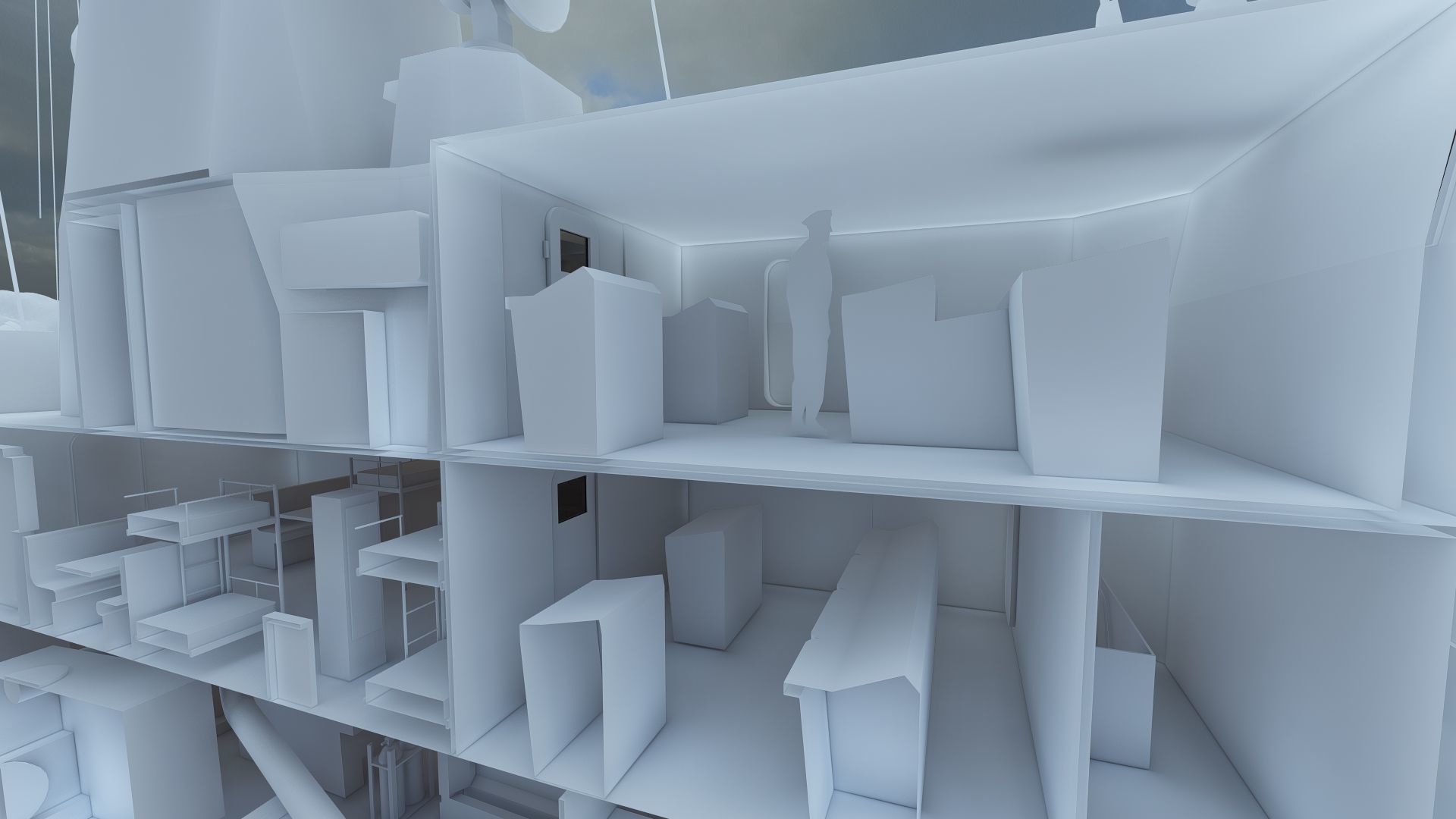 Victory Class Corvette 3D model_28