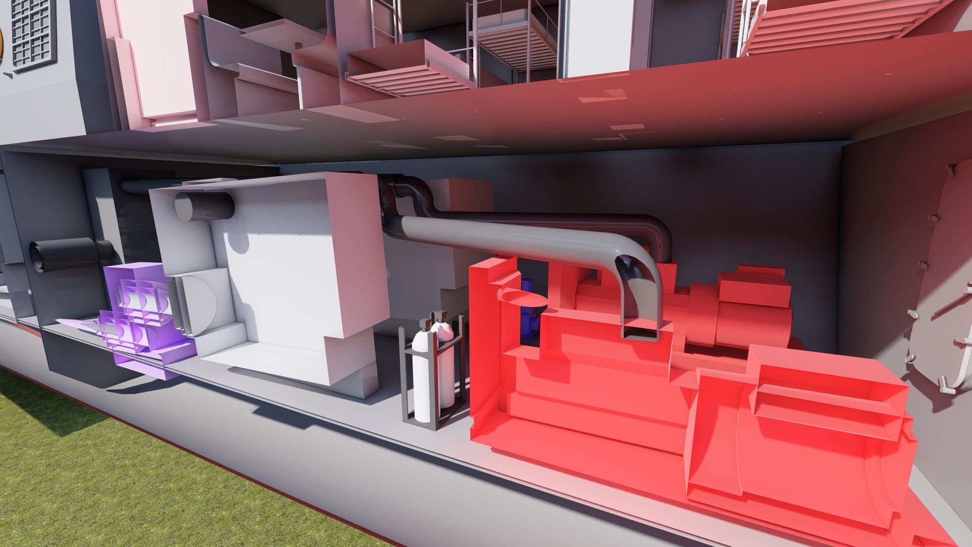 Victory Class Corvette 3D model_23