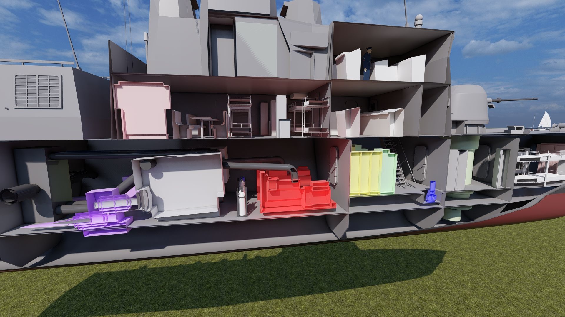 Victory Class Corvette 3D model_20