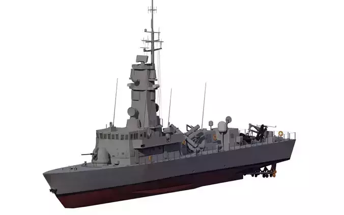 Victory Class Corvette 3D model