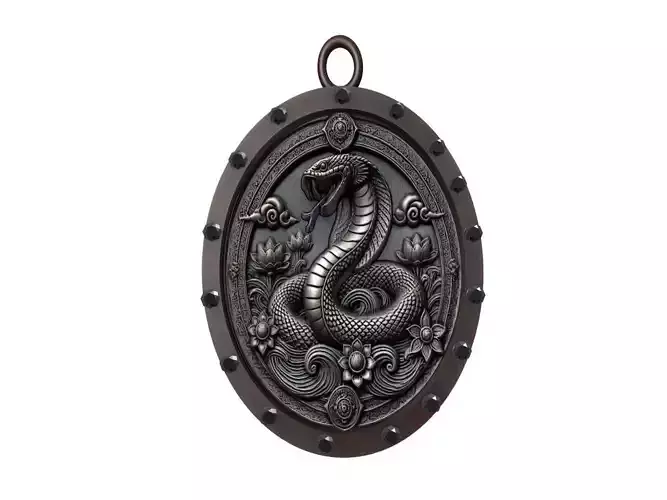 Eel Animal Pendant