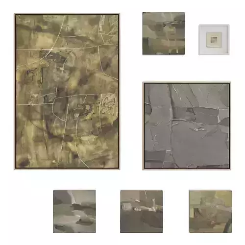 Abstract Painting mini Frame Set 14