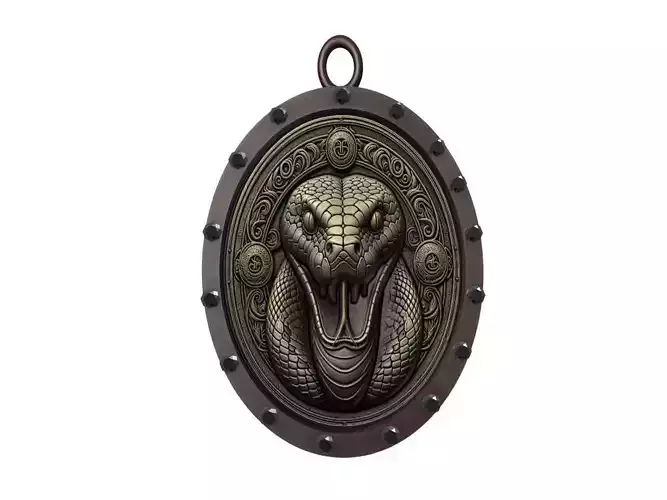 Python Animal Pendant