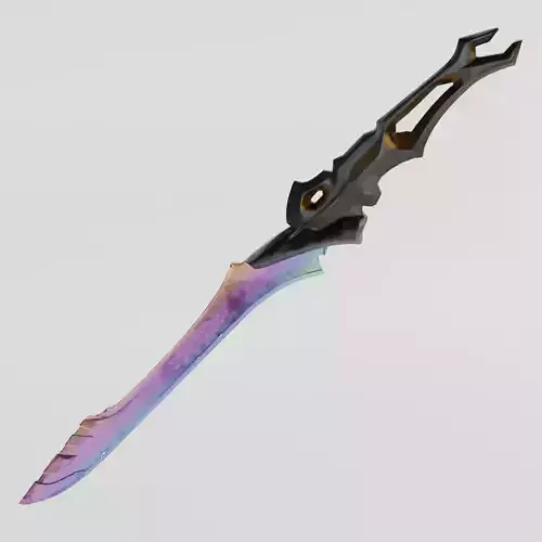 Sloth Sword Free low-poly 3D model