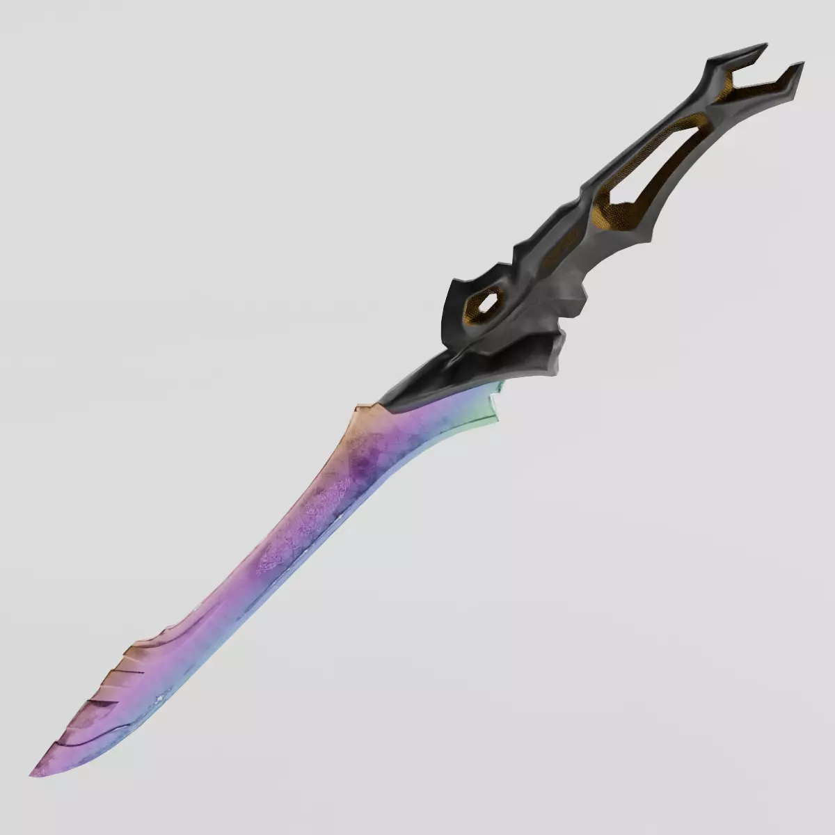 Sloth Sword Free low-poly 3D model_0