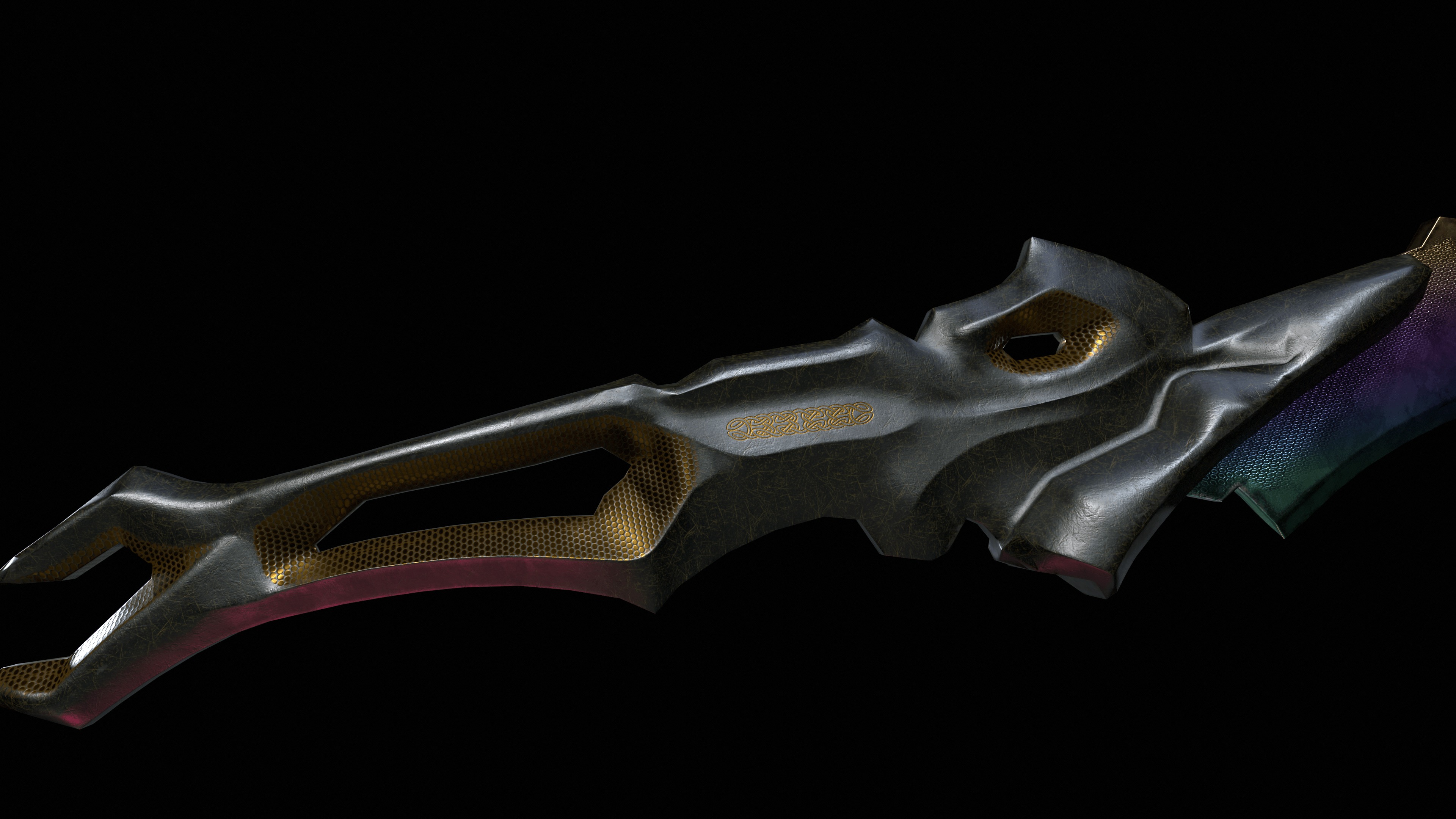 Sloth Sword Free low-poly 3D model_6