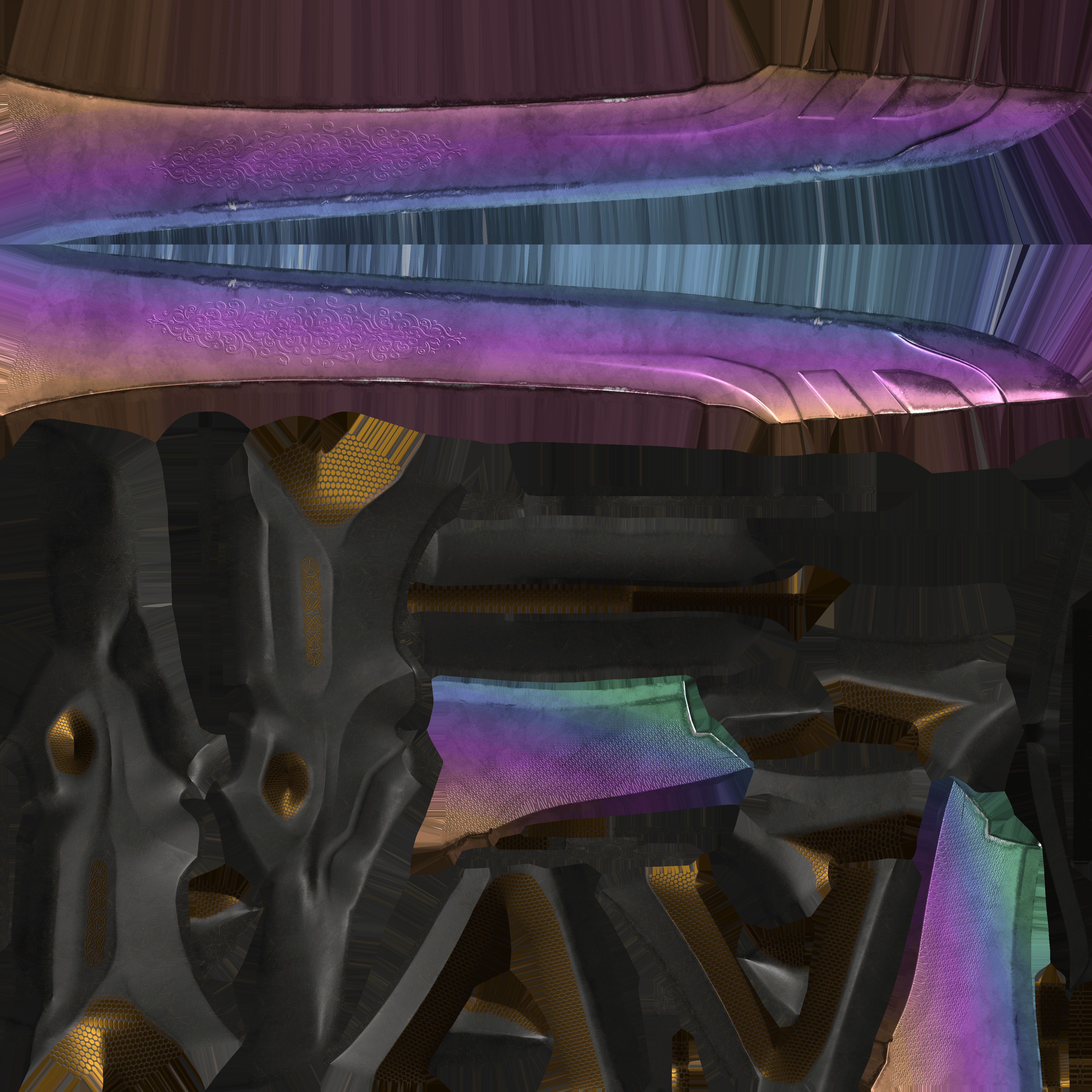 Sloth Sword Free low-poly 3D model_20