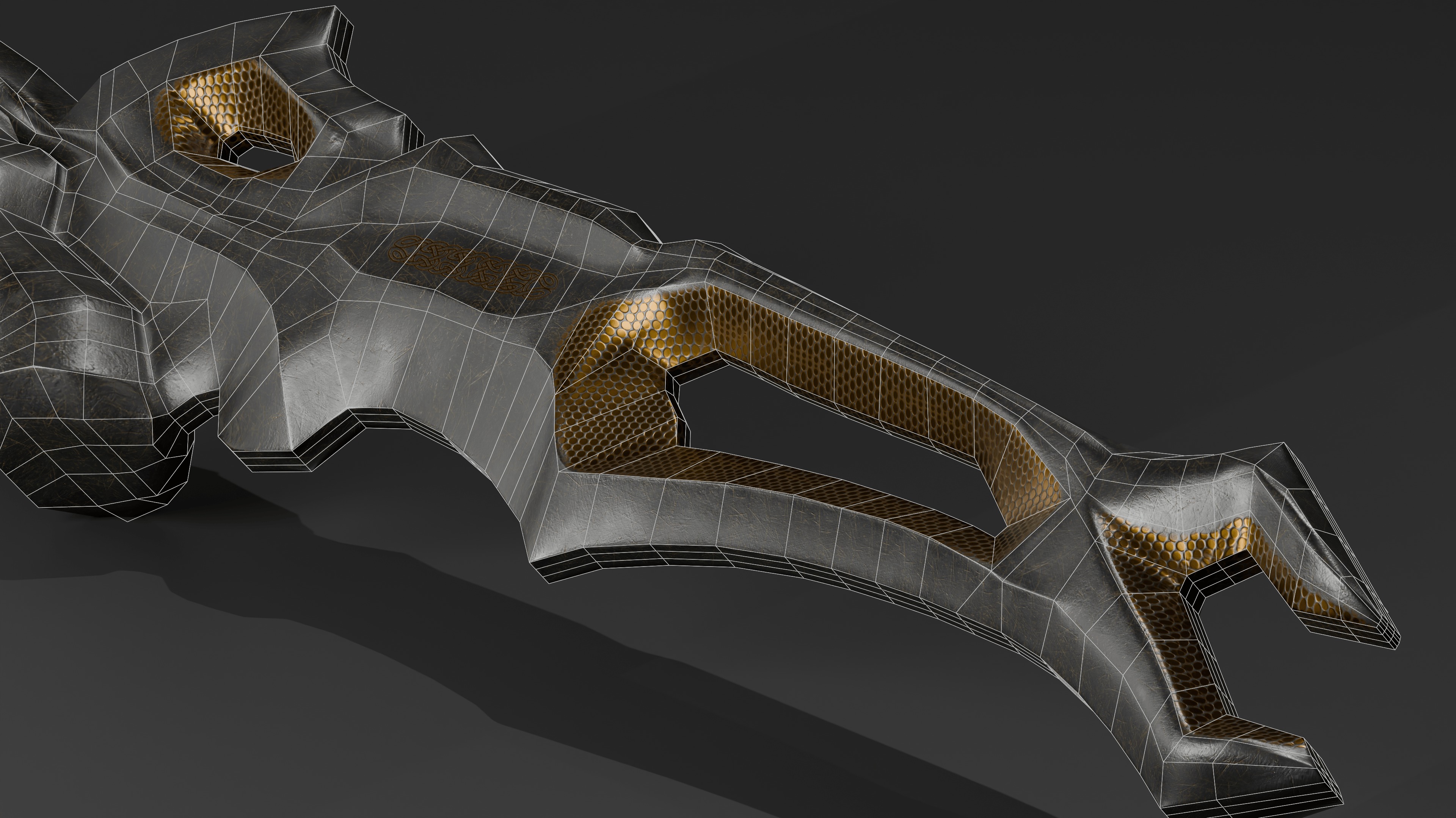 Sloth Sword Free low-poly 3D model_12