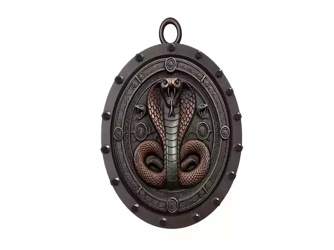 Viper Animal Pendant