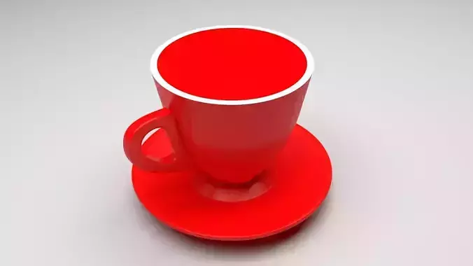 Coffee Cup With Coaster