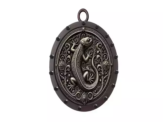 Salamander Animal Pendant