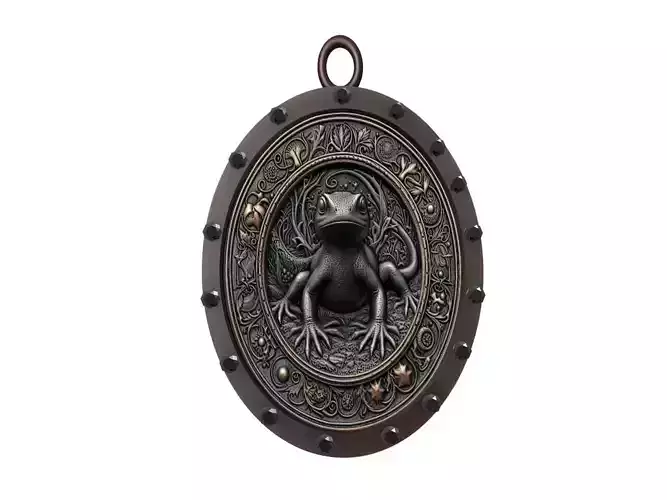 Newt Animal Pendant