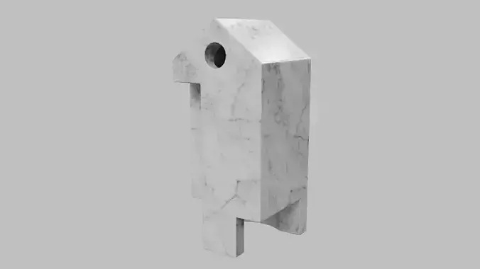 Village Lighthouse Deco 3D model