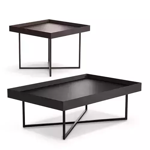 Coffee Tables DALLAGNESE Slash 3D Model Collection